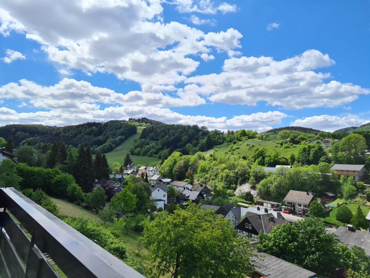 Apartamento Panoramablick Willingen Schwalefeld Exterior foto